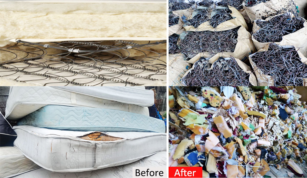 Enerpat Mattress Shredder Trituradora de colchones Enerpat