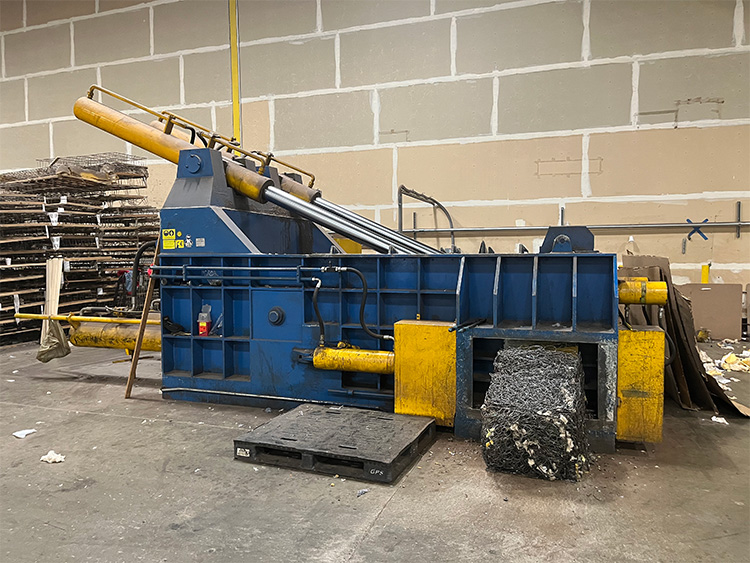 scrap metal balers empacadoras de chatarra