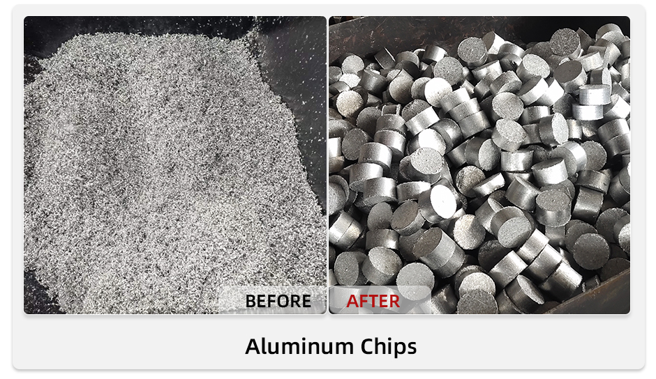 Aluminum Chips Virutas de aluminio