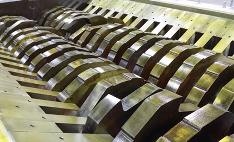 MSB-E500 Dual Shaft Shredder Trituradora de doble eje MSB-E500