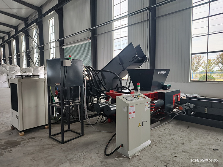Automatic Scrap Metal Baler For Scrap Aluminum  Empacadora automática de chatarra para chatarra de aluminio