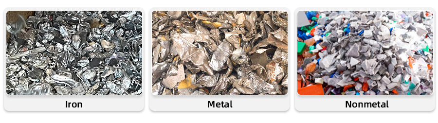 Cast Aluminum Shredding Plant Planta trituradora de aluminio fundido