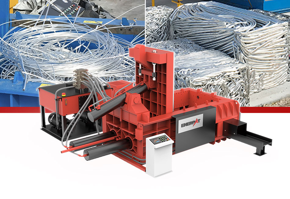 Lid-Type Scrap Steel Baler (AMB-L Series) Empacadora de chatarra de acero tipo tapa (Serie AMB-L)