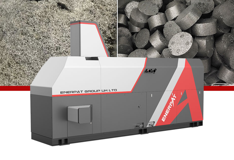Robust Metal Chips Briquetting Press Prensa briquetadora de virutas de metal robusta