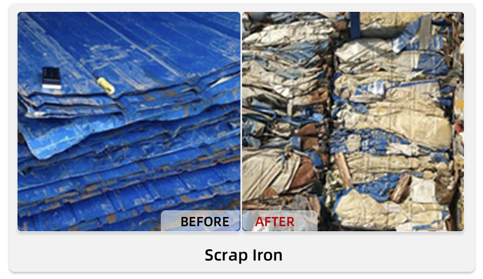 Scrap Iron Sheet Hoja de chatarra