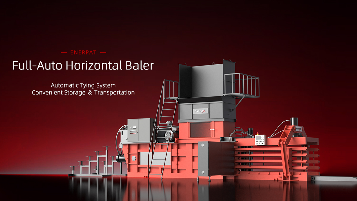 Fully Automatic Horizontal Baler Empacadora horizontal completamente automática