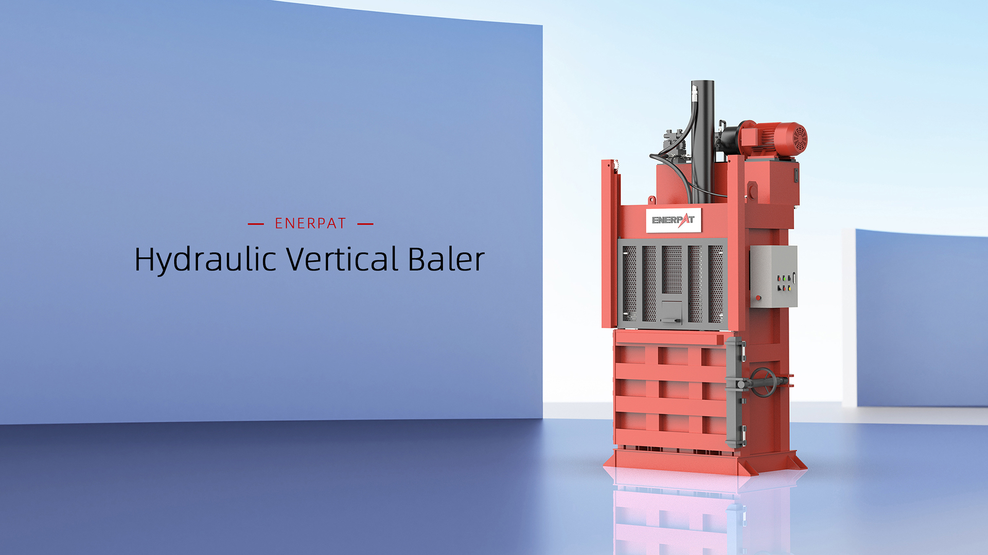 ENERPAT VB-63S Hydraulic Vertical Baler Empacadora vertical hidráulica ENRPAT VB-63S