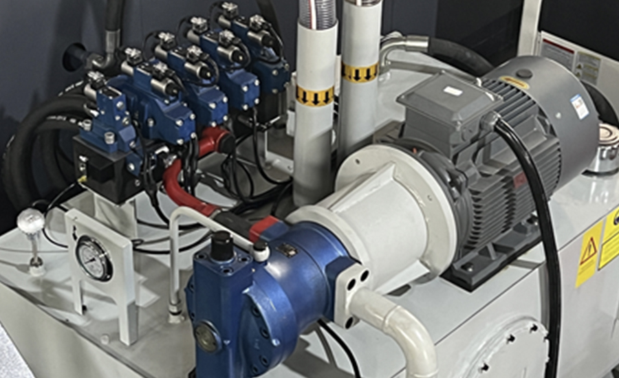 High-Efficiency Hydraulic System Sistema hidráulico de alta eficiencia