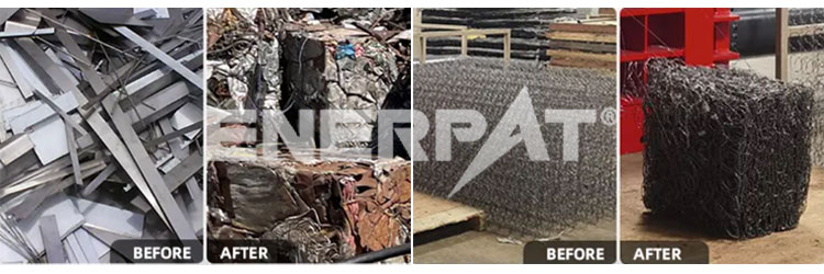 iron scrap baling press prensa de balas de chatarra de hierro