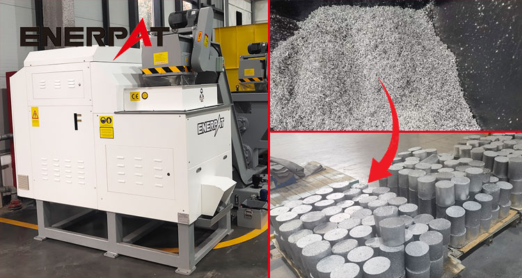 chip compactor machine máquina compactadora de virutas