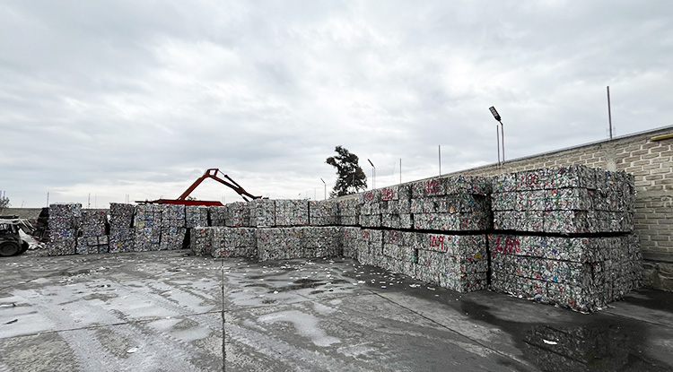 T AMB-H2014-250 aluminum can baler machine Empacadora de latas de aluminio T AMB-H2014-250