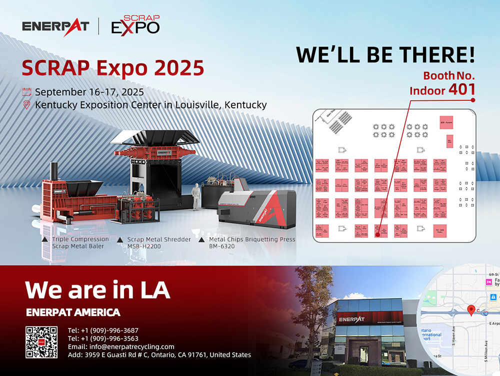 See Enerpat's Heavy-Duty Solutions at WasteExpo 2025! ¡Vea las soluciones de servicio pesado de Enerpat en WasteExpo 2025!