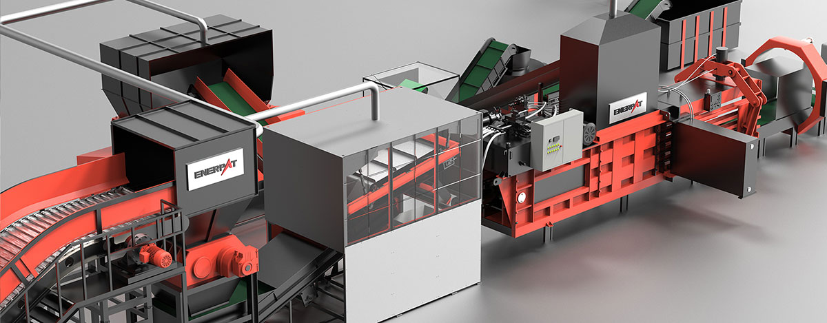 Enerpat Mattress Shredder Trituradora de colchones Enerpat