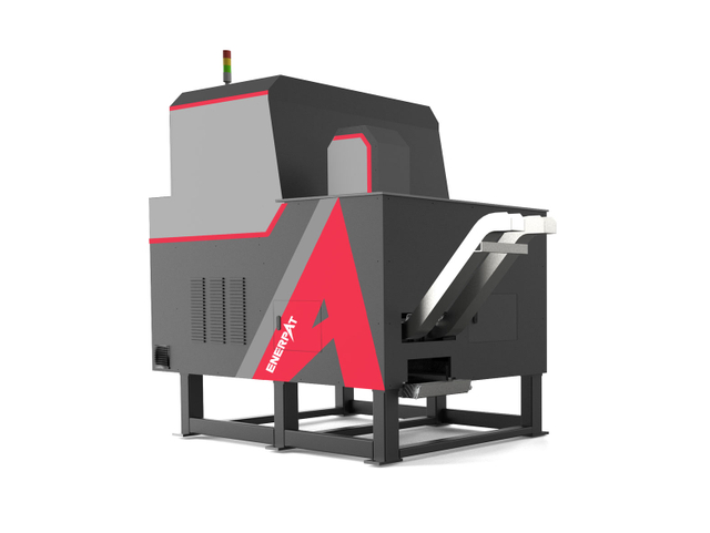 Prensa briquetadora de virutas de metal de doble salida