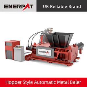 Empacadora de metal automática estilo tolva 