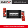 Trituradora de batería de litio de doble eje ENRPAT MSB-E800 y MSB-E600