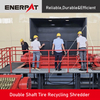 Trituradora de reciclaje de neumáticos de doble eje MSB-ETY1600