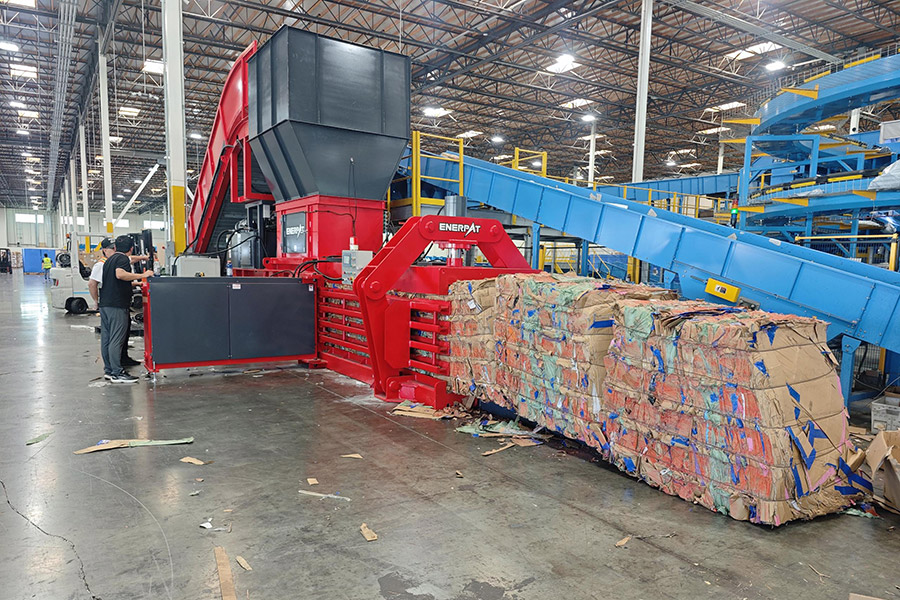 M&aacute;quina empacadora de cart&oacute;n HBA100-110110