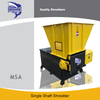 High Speed Scrap Pe Film Single Shaft Shredder 