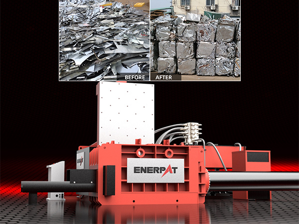 Resolviendo los desafíos de la chatarra del mundo real: un reciclador de Ecuador elige las empacadoras de metales ferrosos ENERPAT