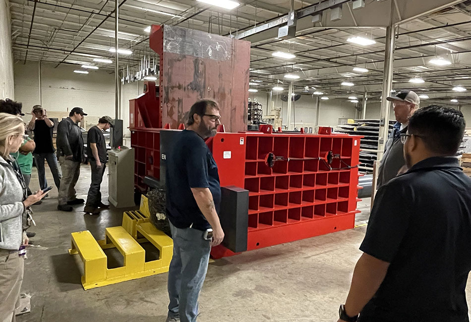 Fabricante de m&aacute;quinas empacadoras de chatarra