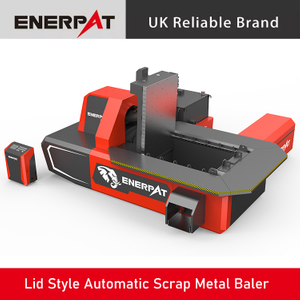 Empacadora automática de chatarra estilo tapa 