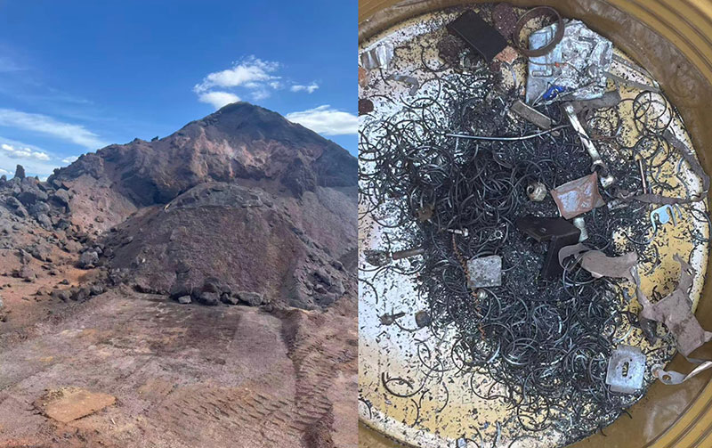 Chihuahua, M&eacute;xico | L&iacute;nea de procesamiento de chatarra de hierro fundido