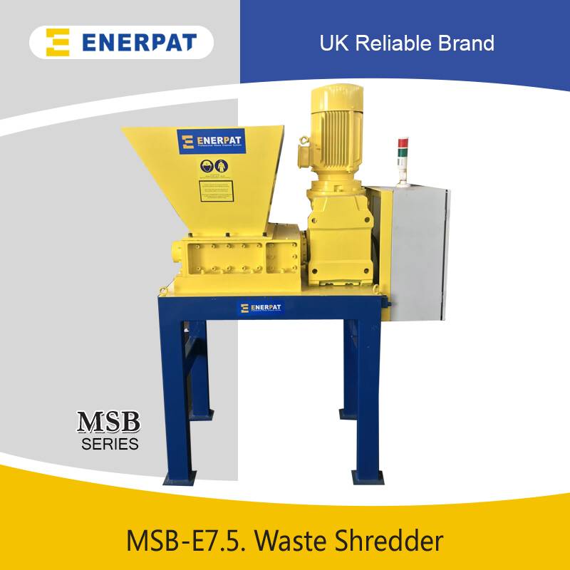 Universal economic double shaft shredder manufacturer for medical waste