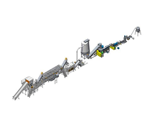 Línea de lavado de bolsas tejidas de PP (500 kg)