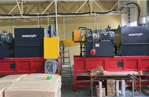 Empacadora de cáñamo