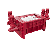 trituradora de cuatro ejes