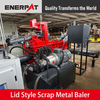 Compactador de chatarra de metal AMB-L1480-160T