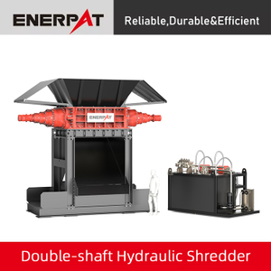 Trituradora de chatarra (dos ejes)