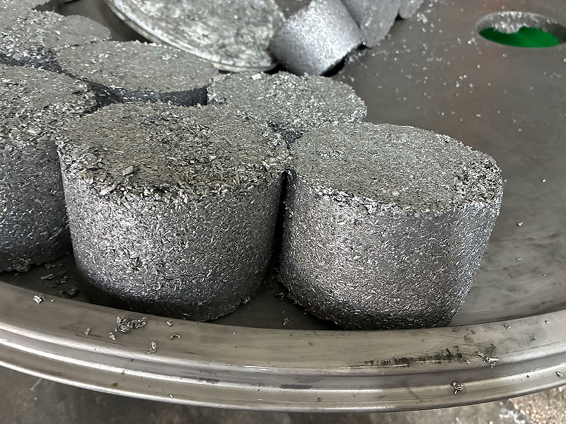 briquetas de aluminio