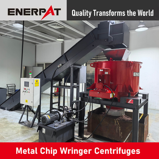 Centrifugadora de virutas de metal ENRPAT ED-600