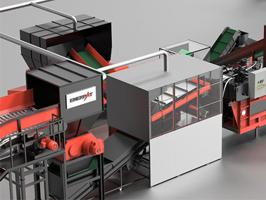 L&iacute;nea de reciclaje de bobinas de bolsillo