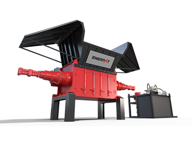 Trituradora de eje único de servicio pesado