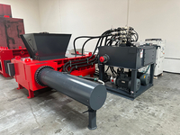 Prensa de balas de metal alimentada por tolva AMB-H1075-100