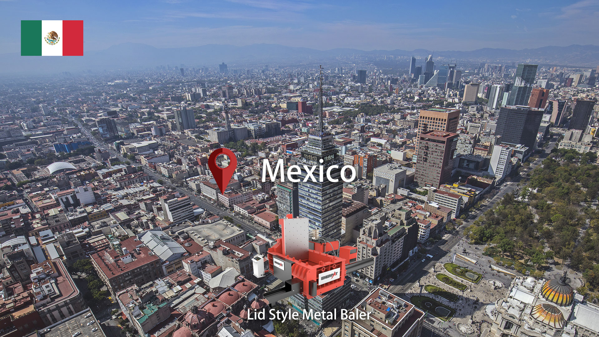 México: Instalan máquina prensadora de chatarra ENRPAT