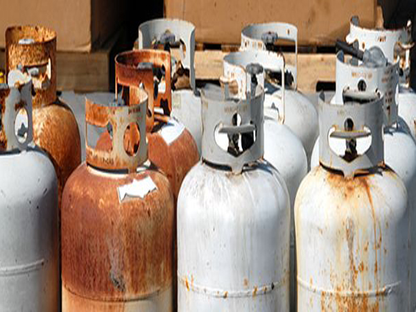 Tanques de propano residual