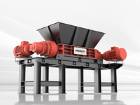 Trituradora de doble eje