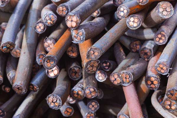 Chatarra de alambre industrial