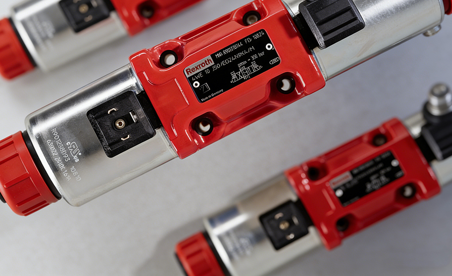 Sistema hidráulico Rexroth controlado con precisión
