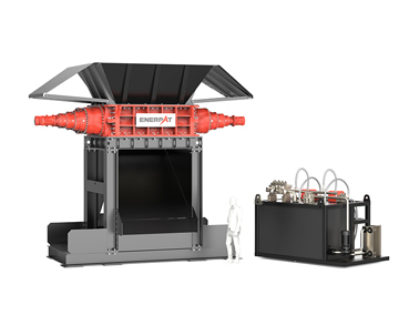 Trituradora de chatarra