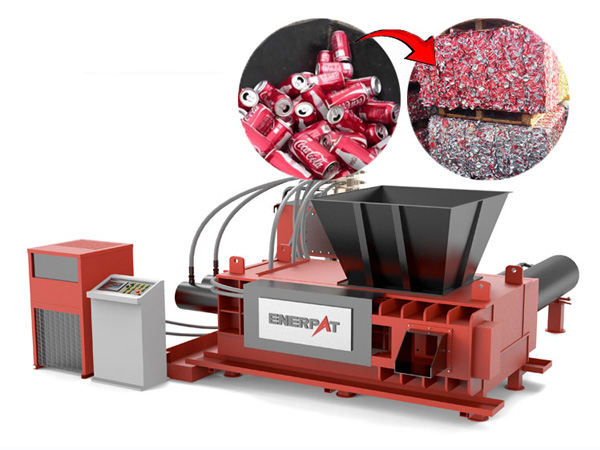 ENERPAT fortalece a la industria mexicana del reciclaje con tecnología avanzada de máquinas empacadoras de aluminio
