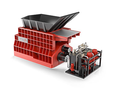 Cizalla para cajas de chatarra