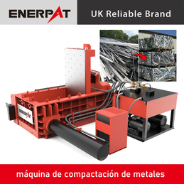 máquina de compactación de metales
