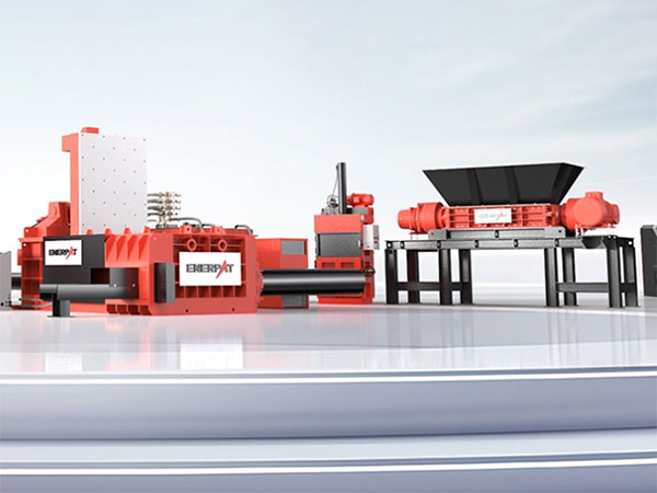 Trituradora de doble eje y empacadora de metal con tolva ENRPAT: solución de reciclaje eficiente para fabricantes australianos