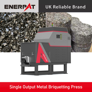 Briquetadora de metal ENRPAT para virutas de titanio y tritanio