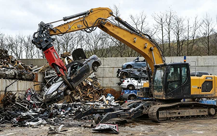 Sistema de corte de carros de chatarra ENERPAT